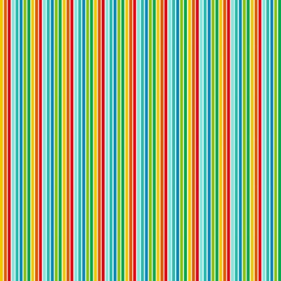 Tissu Rainbow stripes 20 x 110 cm