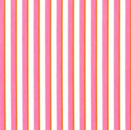 Toile enduite Lines Pink / Orange 20 x 140 cm