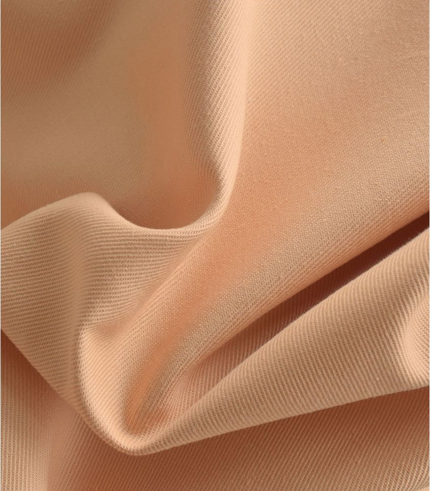 Tissu gabardine coloris Peach 20 x 160 cm