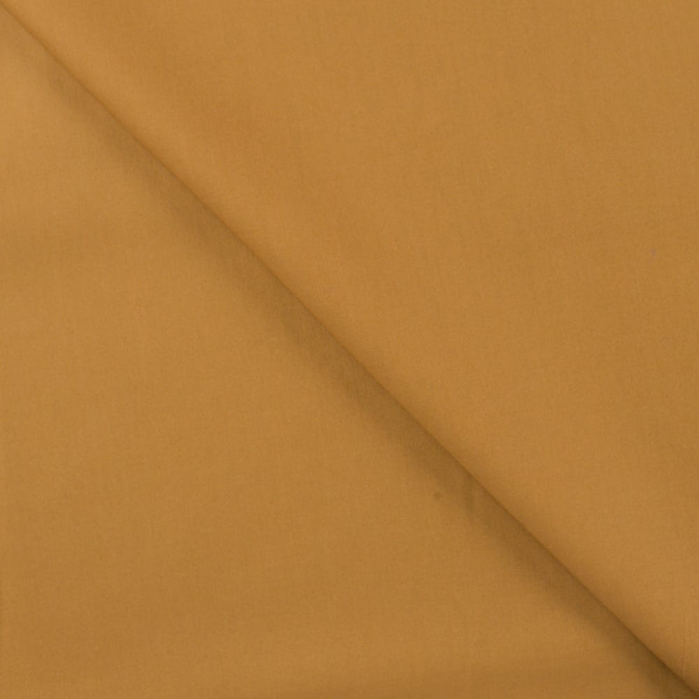Popeline unie coloris caramel 20 x 140 cm