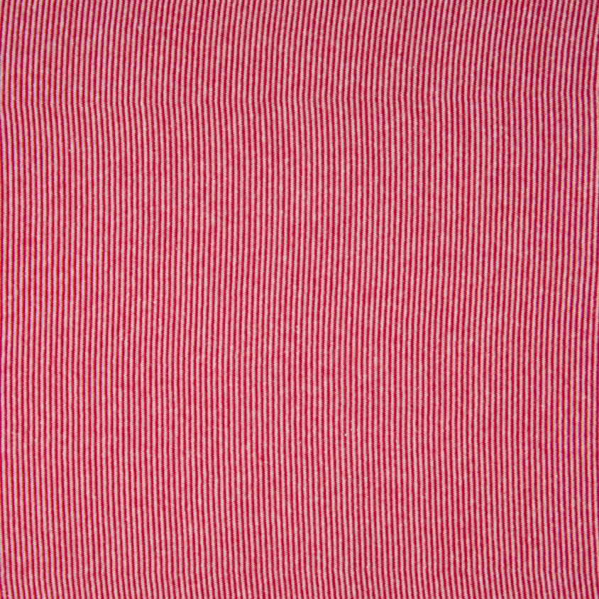 Bord côte rayé rouge et blanc 20 x 65 cm