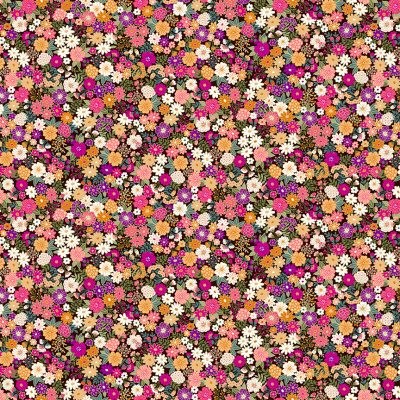 Tissu Luxe Mini Floral Pink 20 x 110 cm