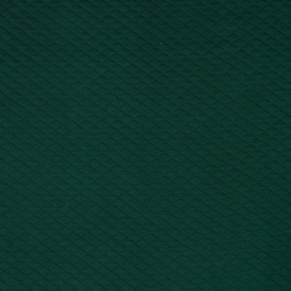 DERNIER COUPON de Sweat matelassé diamants coloris vert 48 x 150 cm