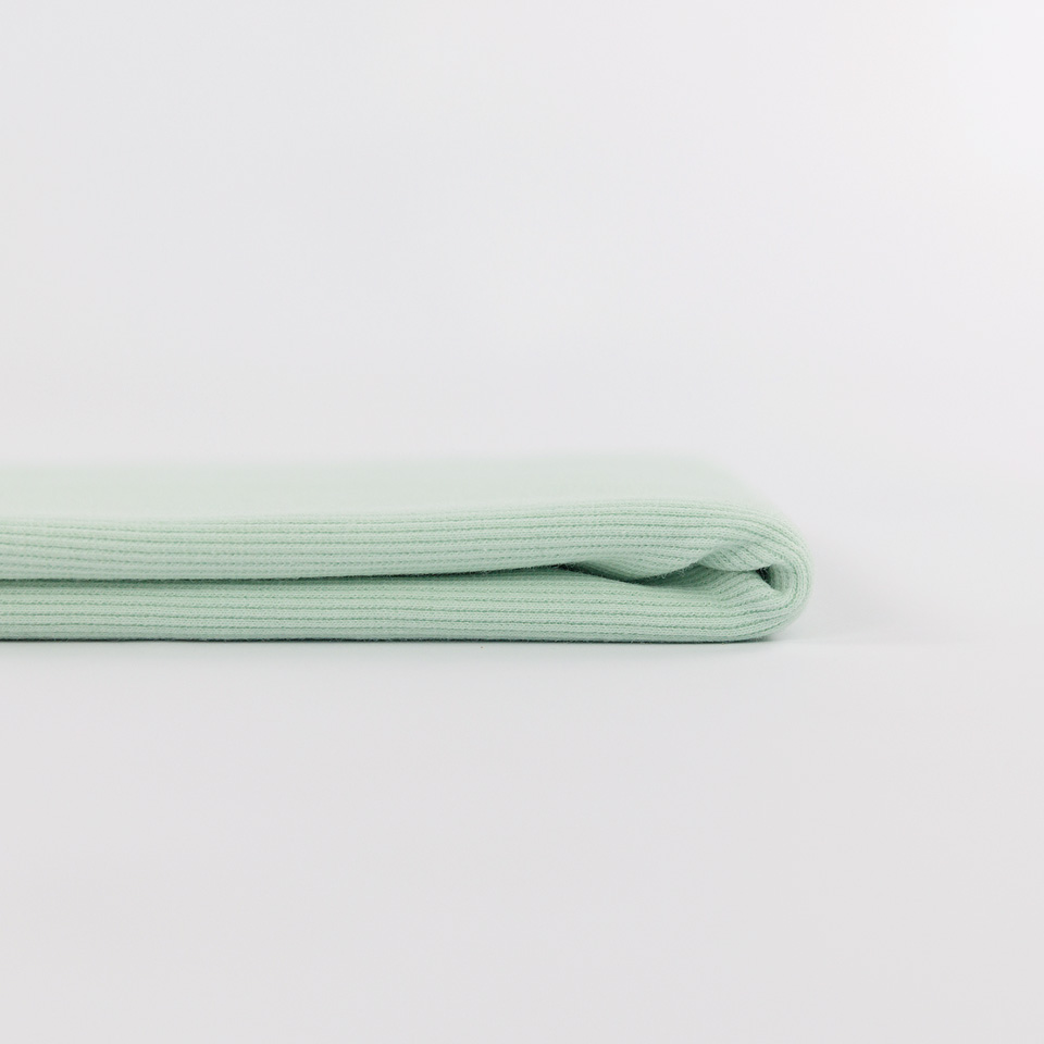Bord-côte coloris vert clair 20 x 110 cm