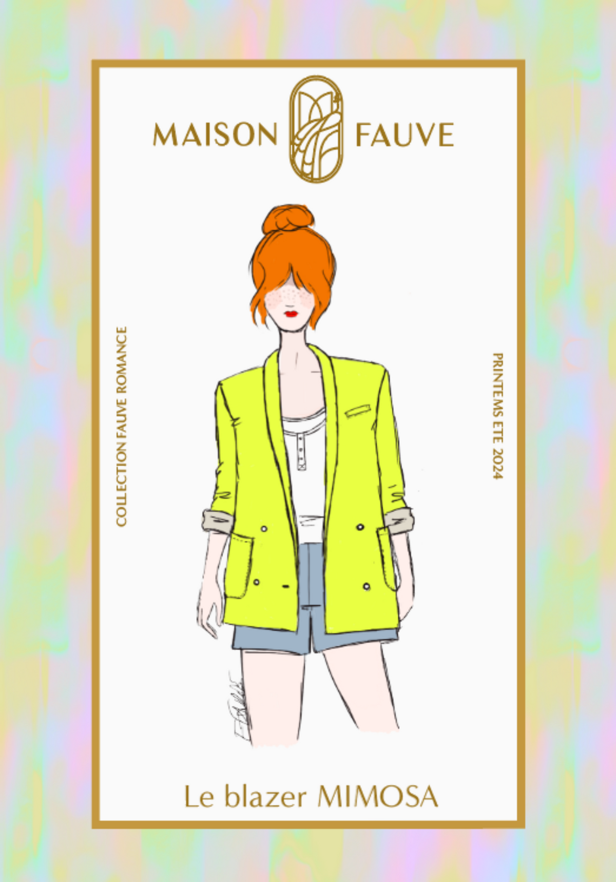 Patron couture pantalon Belem / Patron pochette – Maison Fauve