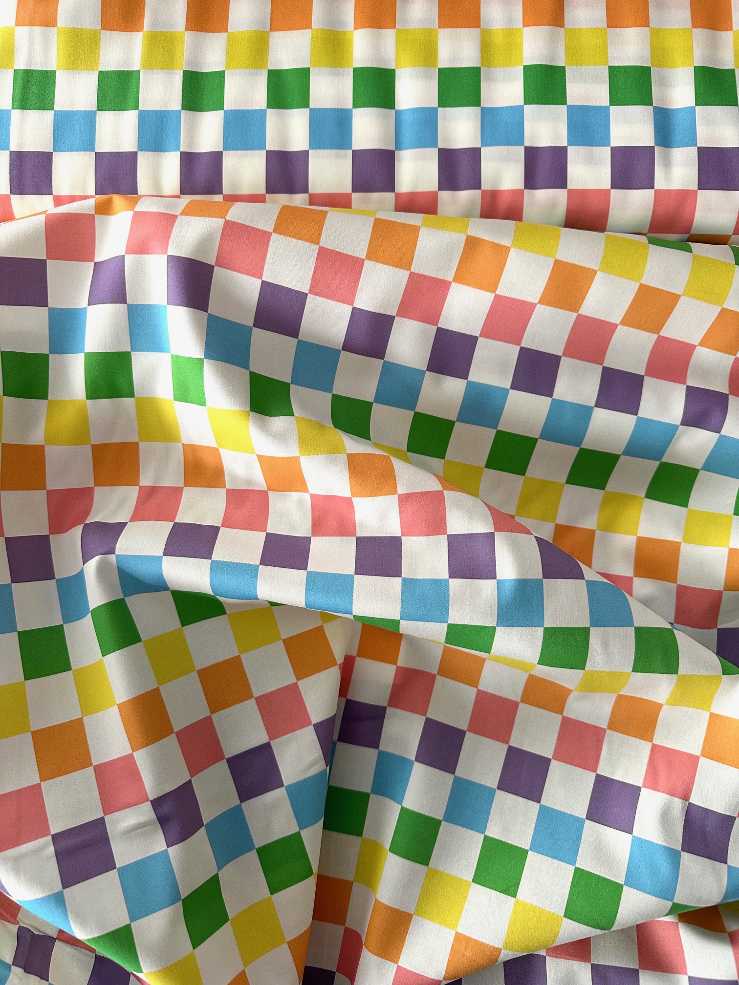 SATIN DAMIER