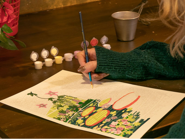 coffret-peinture-au-numero-petit-pinceau-waterlily-par-elaine-lee-3