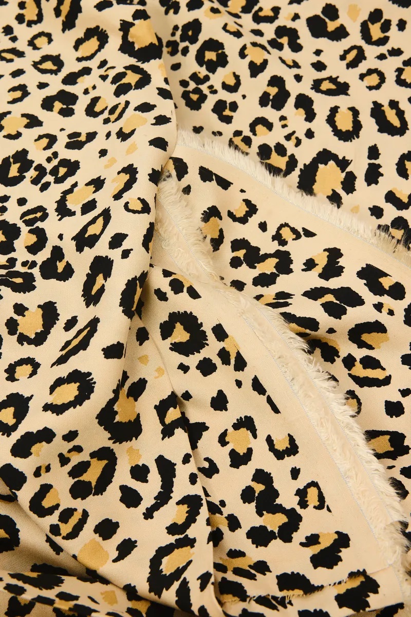 viscose léopard 2