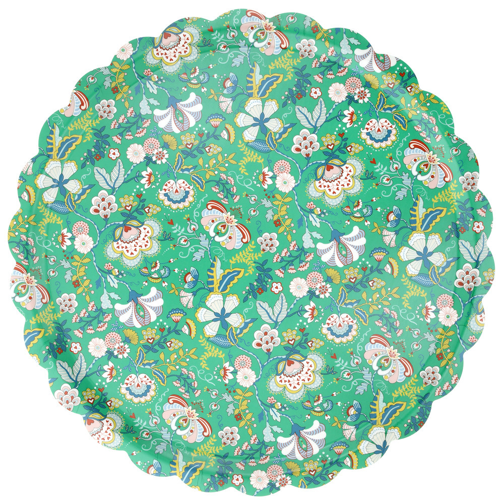 [292677] Grand plateau Green Mabelle Liberty x Meri Meri - 1 plateau