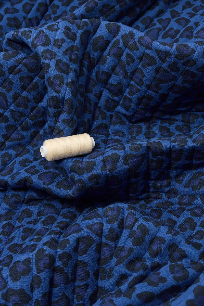 matelassé bleu 2