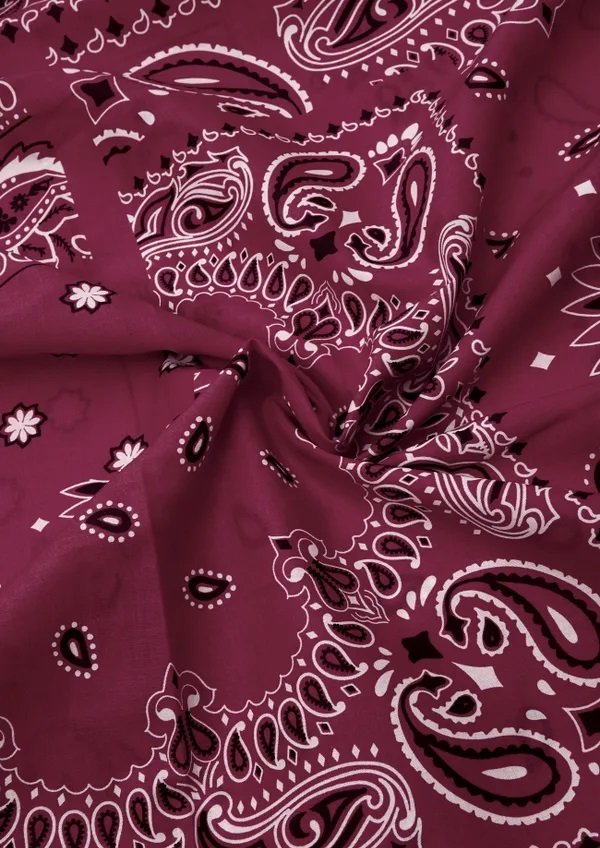 bandana bordeaux 4