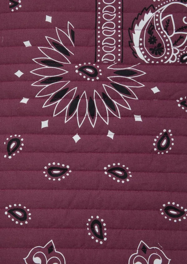 mat bandana bordeaux