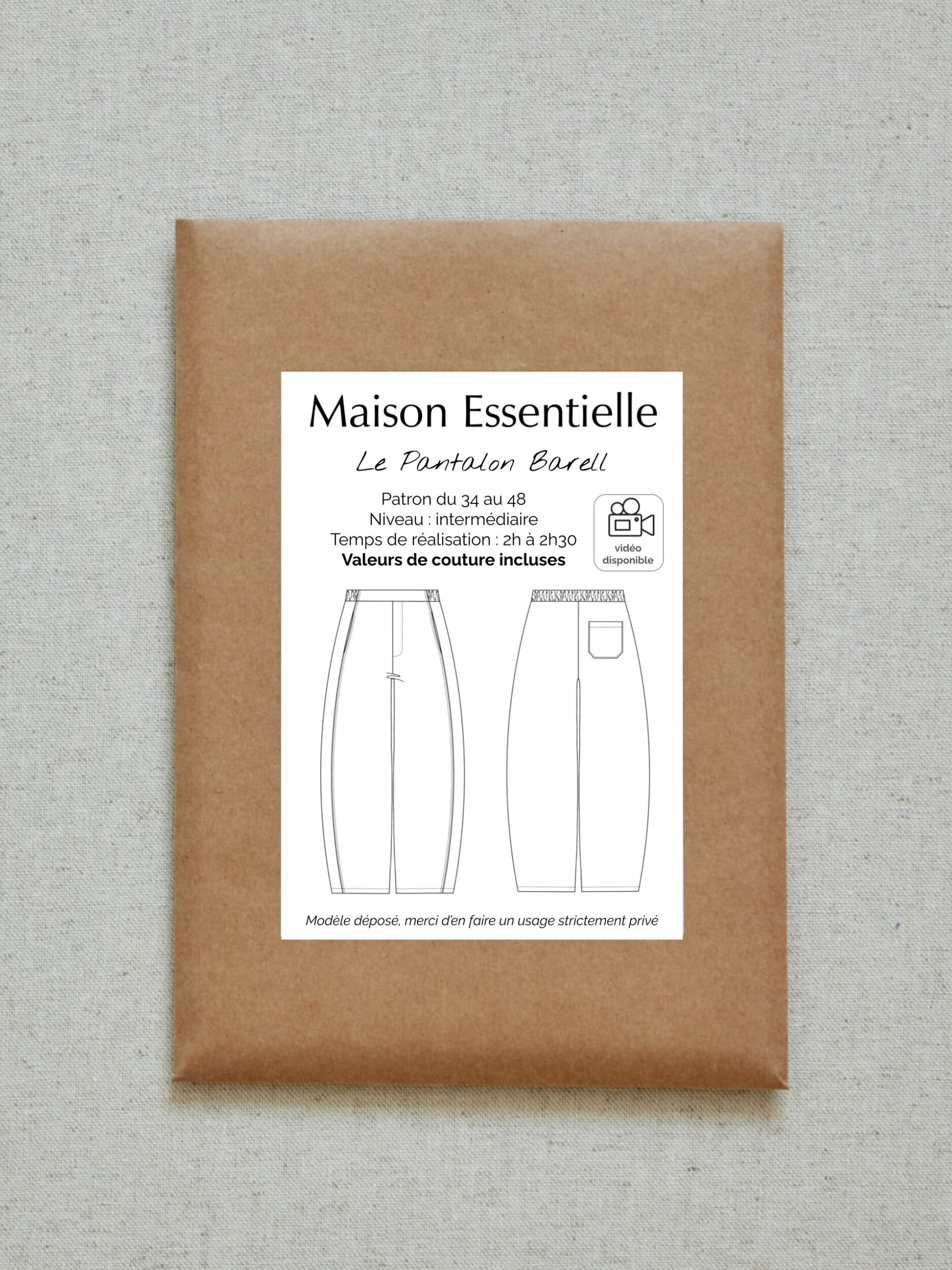PATRON-POCHETTE-BARELL