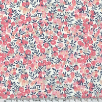 COUPON de Liberty Wiltshire Barbe-à-papa coloris D 54 x 137 cm