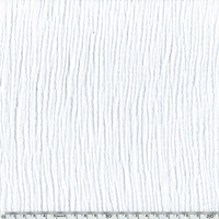 Tissu double gaze de coton coloris blanc 20 x 135 cm