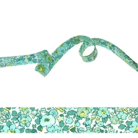 Biais Liberty Betsy Ann Mint and Lemon coloris I 50cm