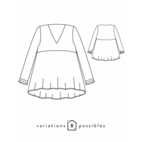 Patron blouse Zéphir (34-48)