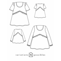 Patron blouse Virevolte (34-48)