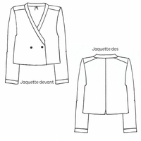 Patron veste Jaquette