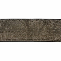 Elastique luxe noir lurex doré 40mm x 10cm