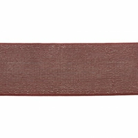 Elastique luxe brique lurex argent 40mm x 10cm