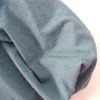 Tissu plumetis coloris bleu canard 20 x 140 cm