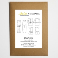 Patron blouse / combinaison / robe MARIEKE 3-12A