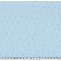 Tissu plumetis coloris glaçon 20 x 140 cm
