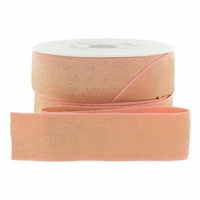 Elastique luxe rose lurex doré 40mm x 10cm