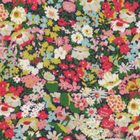 Liberty Thorpe vert et corail coloris C 20 x 137 cm