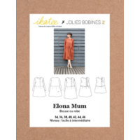 Patron robe ELONA MUM 34-46