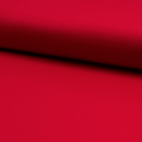 DERNIER COUPON de Twill de coton coloris rouge 1m60 x 140 cm