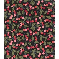 Popeline Liberty Cherry Drop Téhéran coloris A 20 x 145 cm