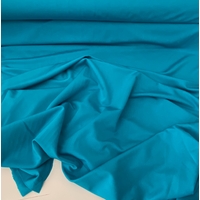 COUPON de Lycra mat coloris turquoise 30 x 140 cm