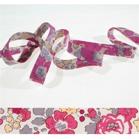 Biais Liberty Betsy bougainvillée 50 cm