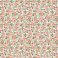 Coton Rifle Paper Garden Party Rosa Rose 20 x 110 cm