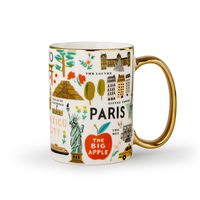 Mug en porcelaine Bon Voyage 470 ml