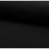 Velours milleraies 100% coton noir 20 x 140 cm