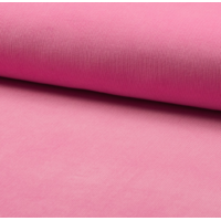 Velours milleraies 100% coton rose 20 x 140 cm