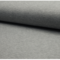 Molleton coloris gris chiné clair 20 x 150 cm