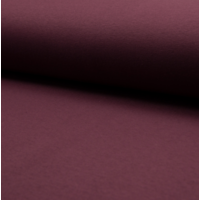 Molleton coloris bordeaux 20 x 150 cm