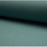 Molleton coloris dusty mint chiné 20 x 150 cm