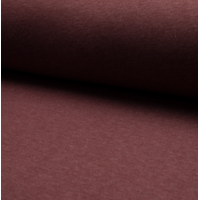 Molleton coloris bordeaux chiné 20 x 150 cm
