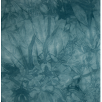 COUPON de Sweat léger tie and dye coloris dusty blue 1m50 x 140 cm