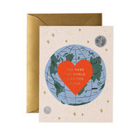 Carte double You make the world better
