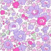COUPON de Liberty Tana Lawn™ Betsy neon purple coloris F 2m x 137 cm