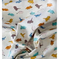 COUPOn de Tissu dinosaures 1m x 140 cm