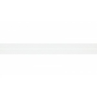 Biais élastique brillant 20mm coloris blanc x 1 m