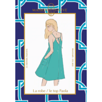Patron robe / top Paola