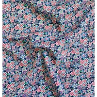 Liberty Tana Lawn™ Anokhi Rose marine coloris B 20 x 137 cm